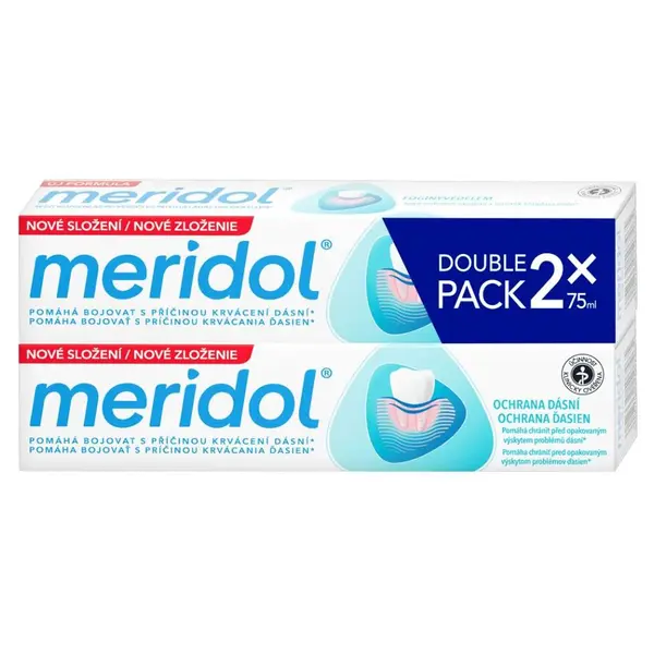 MERIDOL Gum protection Zubní pasta pro ochranu dásní 2x 75 ml