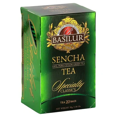 BASILUR Specialty Sencha zelený čaj 25 sáčků