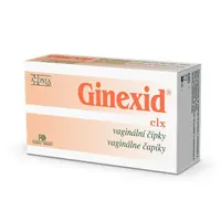 GINEXID Vaginální čípky 10 kusů