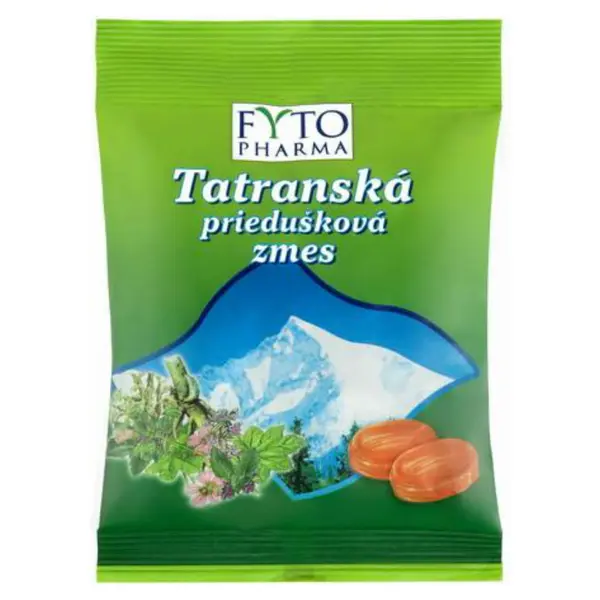 FYTOPHARMA Tatranská průdušnicová směs Bylinný drops 60 g