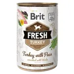 BRIT Fresh Turkey with Peas konzerva pro psy 400 g