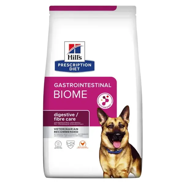 HILL'S Prescription Diet Gastrointestinal Biome granule pro psy 4 kg