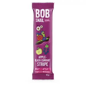 ŠNEK BOB Ovocný plátek jablko-černý rybíz 14 g
