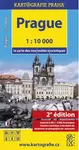 Praha mapa turistických zajímavostí