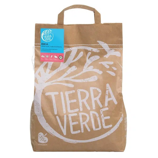 TIERRA VERDE BIKA Jedlá soda Bikarbona pytel 5 kg