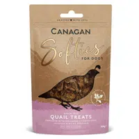 CANAGAN Softies quail treats pamlsky pro psy 200 g