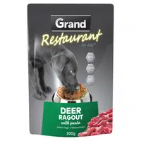 GRAND Restaurant jelení ragú kapsa pro psy 300 g