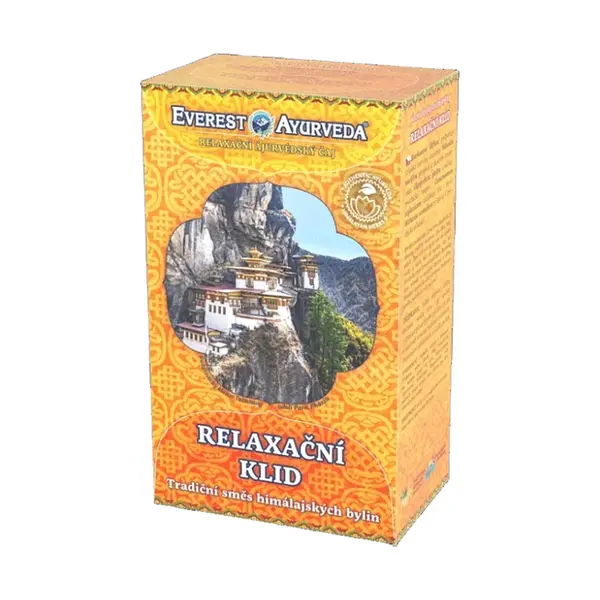 EVEREST AYURVEDA Relaxační klid podporuje uvolnění a relaxaci sypaný čaj 100 g