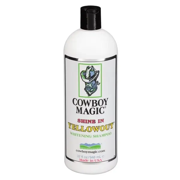 COWBOY MAGIC Shine in Yellowout šampon pro koně 946 ml