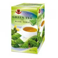 HERBEX PREMIUM Zelený čaj s aloe vera 20x1,5 g
