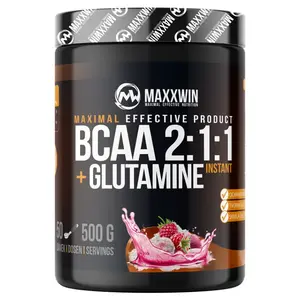 MAXXWIN BCAA + Glutamine malina 500 g
