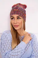 marka niezdefiniowana Čapica s fleece Klaudia K255 oranžová+červená