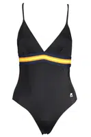 K-WAY BLACK WOMEN'S ONE-PIECE SWIMSUIT