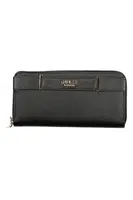 GUESS JEANS WOMEN&#39;S WALLET BLACK
