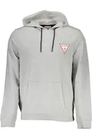 GUESS pánska mikina s kapucňou, sivá