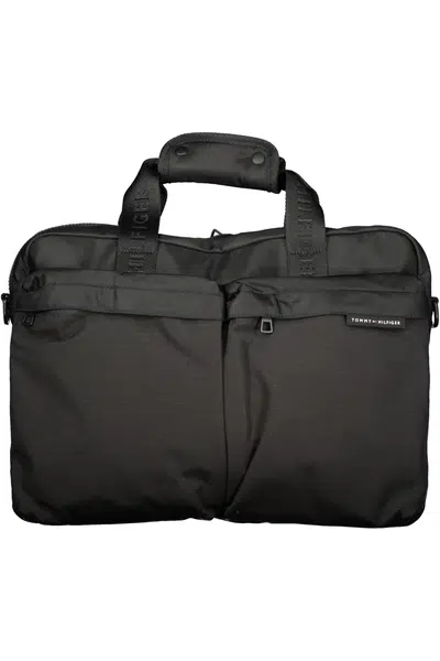TOMMY HILFIGER MEN'S BRIEFCASE BLACK