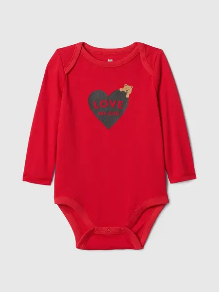 GAP Baby bodysuit made of organic cotton - Girls