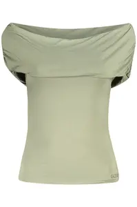 Dámske tričko GUESS JEANS zelené