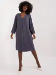 Dress-D73761M30430A-navy blue