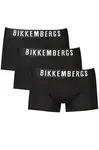 Pánske boxerky Bikkembergs, čierne, 3 ks