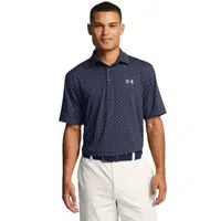 UA Playoff 3.0 Printed Polo-BLU