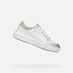 White women's sneakers Geox Dalyla - Women's