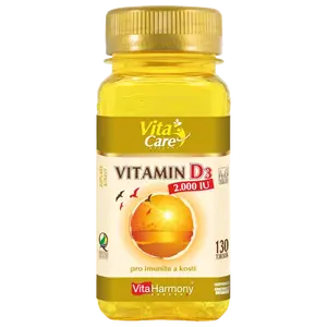 VITAHARMONY Vitamin D3 2.000 m.j. (50 µg) 130 tobolek