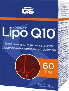 GS Koenzym Lipozomální Q10 60 mg 60 kapslí