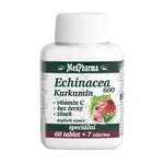MEDPHARMA Echinacea 600 FORTE +Kurkumin+Vitamin C +Černý bez+Zinek 67 tablet