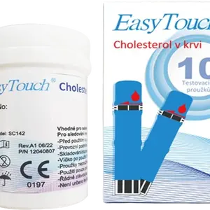 EASYTOUCH Proužky cholesterol 10 ks