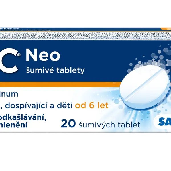 ACC ® NEO 200 mg šumivé 20 tablet 20 šumivých tablet