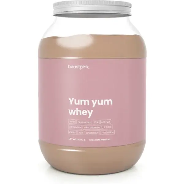 GymBeam YUM YUM WHEY PROTEIN 1 KG Protein pro ženy, , velikost 1 KG