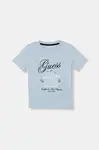 Dětské bavlněné tričko Guess