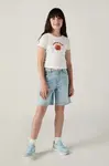 Dětské riflové kraťasy Levi's LVG 94 BAGGY SHORT