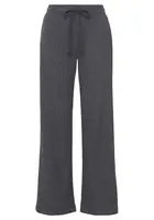 LASCANA Pyžamové nohavice  antracitová