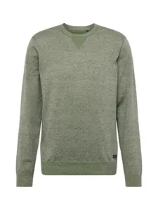 BLEND Sveter 'Bruton'  zelená / čierna