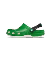 Crocs Dreváky 'NBA Boston Celtics Classic'  zelená / trávovo zelená / zmiešané farby / čierna / biela