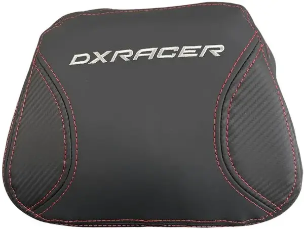 DXRACER Hlavový polštářek NR černo-červený série K200