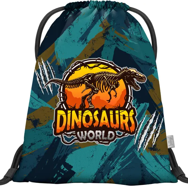 BAAGL Školní sáček na obuv DINOSAURS WORLD