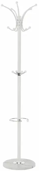 TEMPO KONDELA Věšák ALAN NEW, bílý