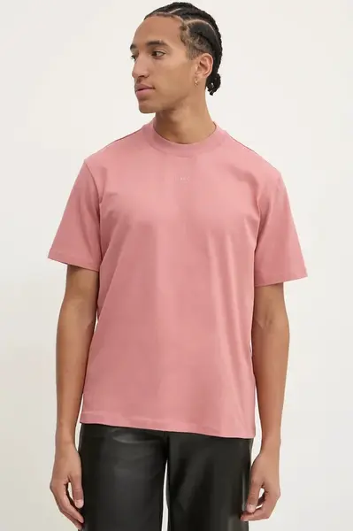 Bavlněné tričko HUGO Dapolino