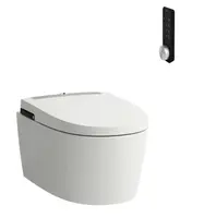 Laufen Cleanet Alvia - Elektronický bidet s keramikou, závesný, Rimless, SoftClose, LCC, biela H8211604000001