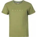 KILPI PROLIX Dámské bavlněné tričko, světle zelená, velikost