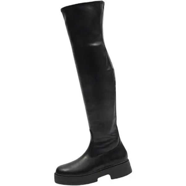 Geox D SPHERICA EC7 Dámské kozačky, černá, velikost