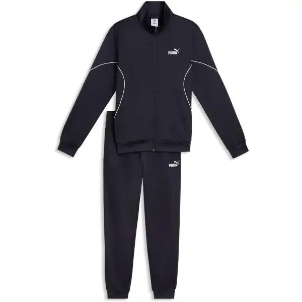 Puma POLY PIPING SUIT Pánska súprava, tmavo modrá, veľkosť