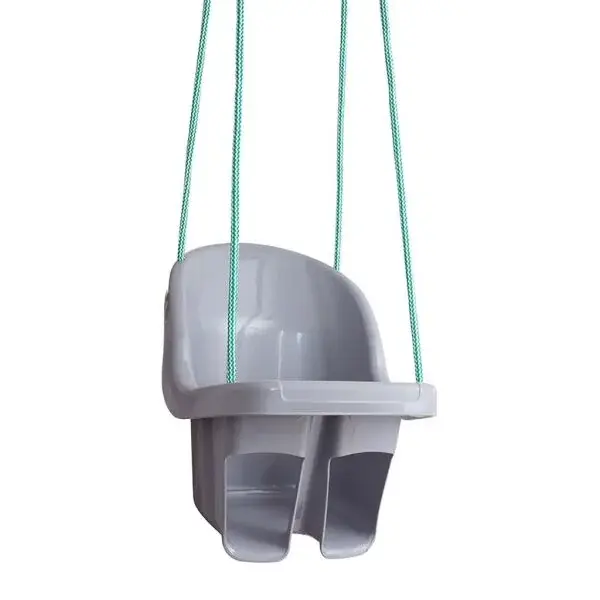TEGA SWING Detská závesná hojdačka, sivá, veľkosť