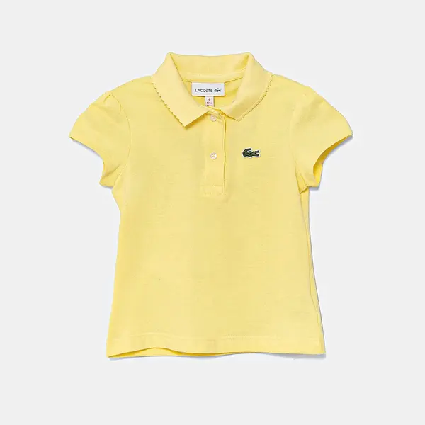 Lacoste dětská bavlněná polokošile