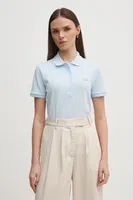 Polo tričko Lacoste dámské, modrá barva, PF5462
