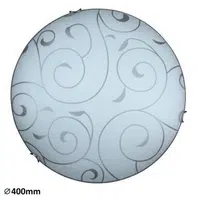 XXXL STROPNÍ SVÍTIDLO, 40/8/40 cm