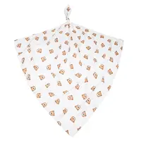 BocioLand Luxusní osuška, plenka 110x110cm, bambusová, Medvídek